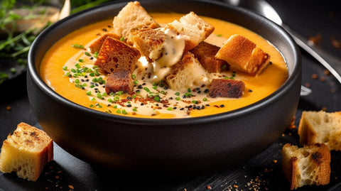Bunte Croutons selber machen!