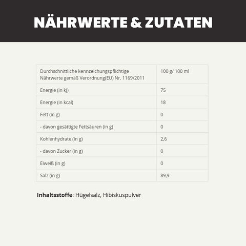 SANUUS Hibiskus Gewürzsalz