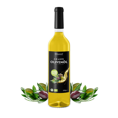 SANUUS Bio Olivenöl Extra Nativ aus Persien 500ml - Güteklasse A