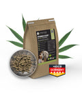 PFERDESTARK Bio Hanfpellets für Pferde Pferdefutter getreidefrei Mineralfutter 5kg Beutel Hanfkuchen