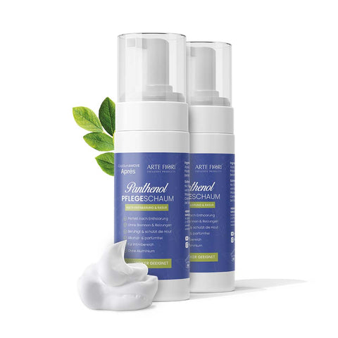 ARTE FIORI Après Panthenol Pflegeschaum After Shave Balsam ohne Alkohol Vorratspack