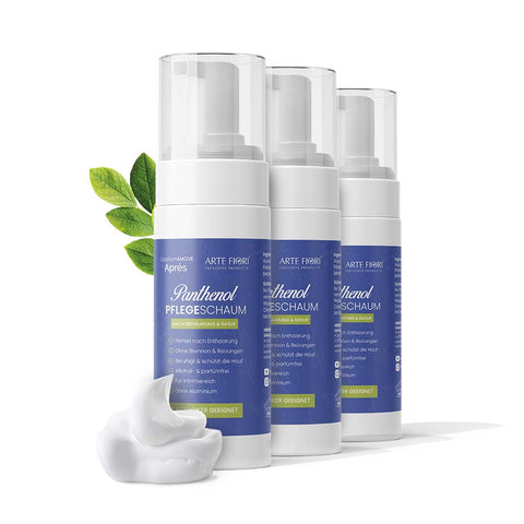 ARTE FIORI Après Panthenol Pflegeschaum After Shave Balsam ohne Alkohol Vorratspack