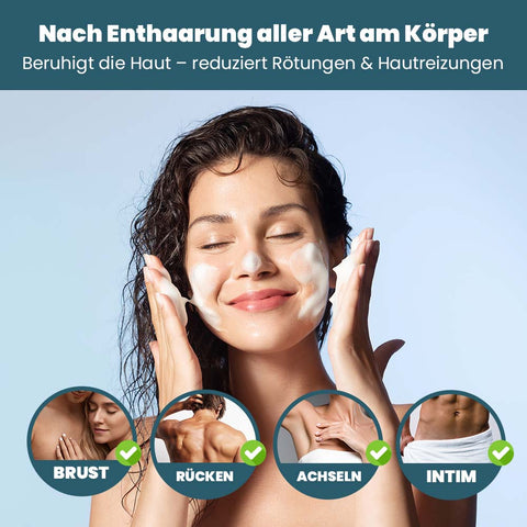 ARTE FIORI Après Panthenol Pflegeschaum After Shave Balsam ohne Alkohol Vorratspack