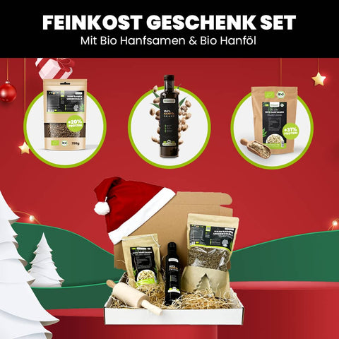 SANUUS Bio Hanf Geschenkset Weihnachten "Small"