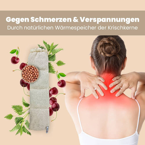 ARTE FIORI Kirschkernkissen aus Brennnesselfasern