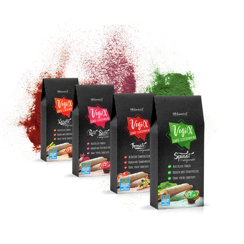 SANUUS VegiX Gemüsemehlmix Weizen 550 - 4er Pack