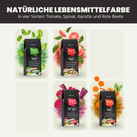 SANUUS VegiX Dinkelmehl 630 mit Tomatenpulver 500g