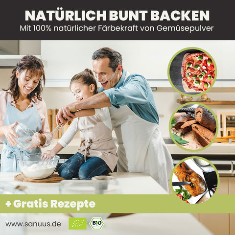 SANUUS VegiX Dinkelmehl 630 mit Tomatenpulver 500g