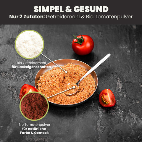 SANUUS VegiX Dinkelmehl 630 mit Tomatenpulver 500g