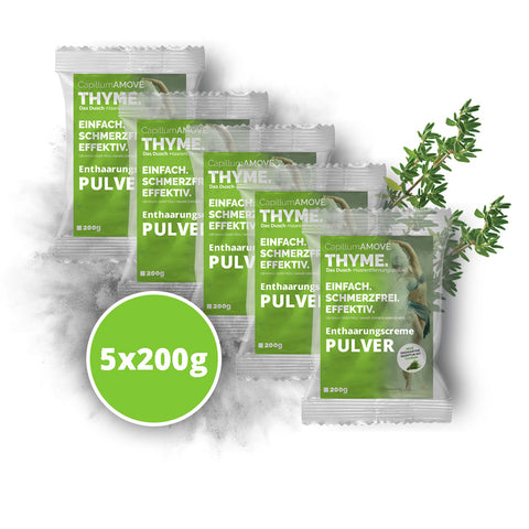 Capillum AMOVE Thyme mit Thymian Vorratspack