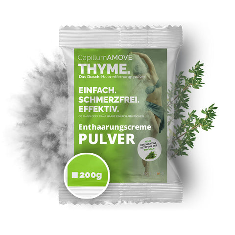 Capillum AMOVE Thyme mit Thymian Vorratspack