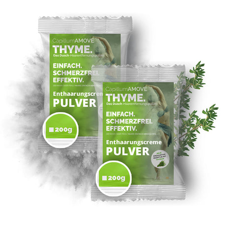 Capillum AMOVE Thyme mit Thymian Vorratspack
