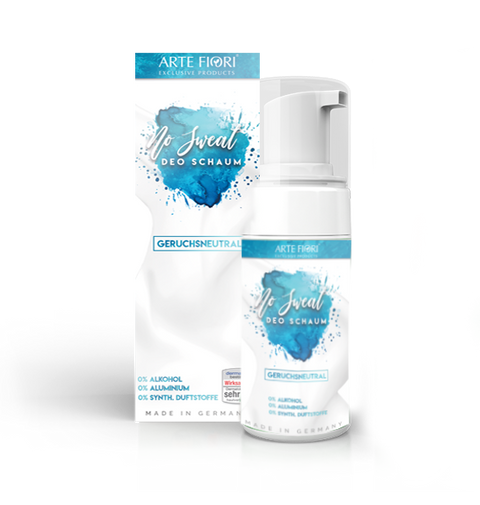 ARTE FIORI No Sweat DEO Schaum ohne Zusatzstoffe (100ml)