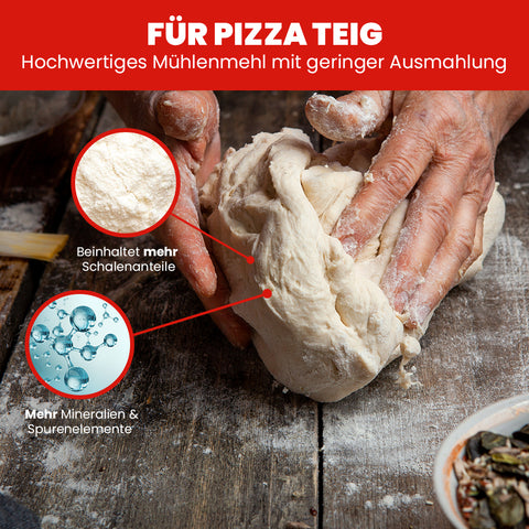 SANUUS Pizzamehl Typo 00 aus dem Allgäu