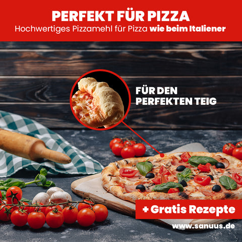 SANUUS Pizzamehl Typo 00 aus dem Allgäu