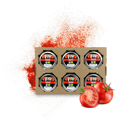 SANUUS Tomaten Gewürzsalz Kräutersalz – Würzmischung mit Meersalz, Kräutern & Tomatenpulver
