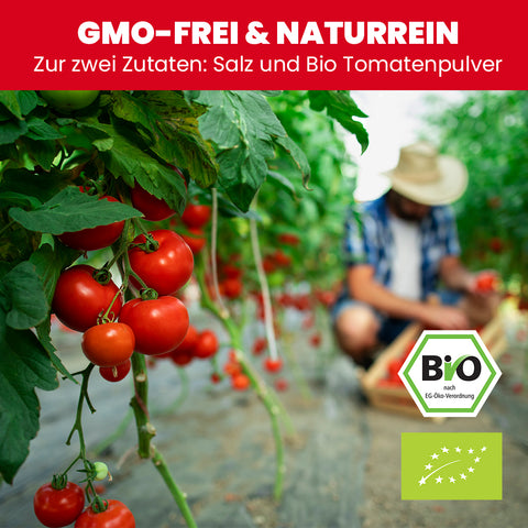 SANUUS Tomaten Gewürzsalz Kräutersalz – Würzmischung mit Meersalz, Kräutern & Tomatenpulver