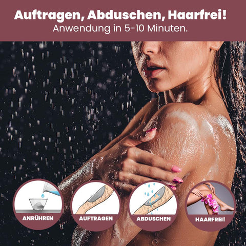 Capillum AMOVE Aloe Vera geruchlose Enthaarungscreme Intimbereich Frauen Enthaarungspulver schmerzfrei