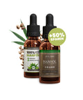 SANUUS Bio Hanföl 2x100ml Set - Hanföl Gesichtsöl & Keto Tropfen