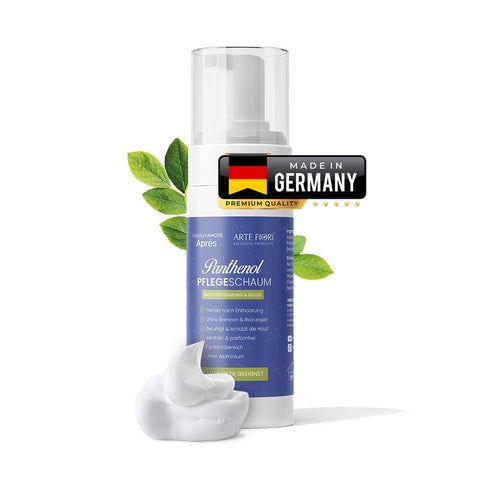 ARTE FIORI® Après Panthenol After Shave Pflegeschaum ohne Alkohol (100ml)