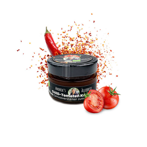 SANUUS Bio Chilli-Tomaten Chutney zum Dippen & Verfeinern 120g