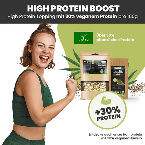 SANUUS® Bio Hanfsamen geschält 750g aus dem Allgäu