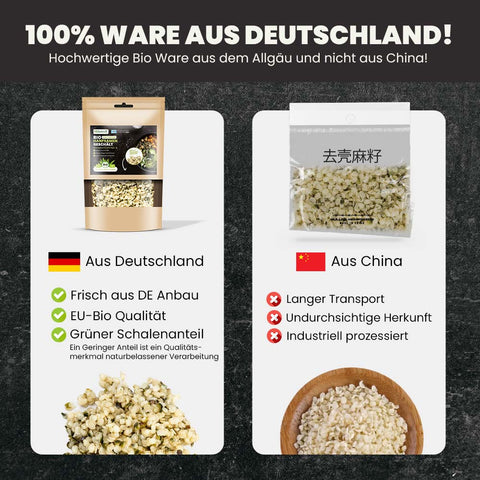 SANUUS® Bio Hanfsamen geschält Vorteilspack