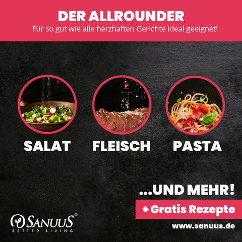 SANUUS® BIO Rote-Beete Gewürzsalz zum Kochen & Verfeinern